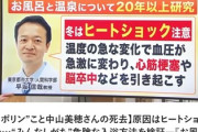 中山美穂事件、なぜかヒートショックで死んだことにしてマスゴミが一致団結