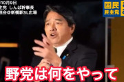 国民民主党「野党に求められてるのは、自民党の揚げ足とりじゃない！どうやったらこの国を豊かにできるのかだ！」
