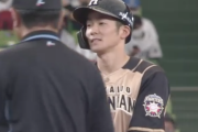日ハム石井一成 .235 2本 7打点 OPS.697 UZR0.8
