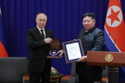 【北朝鮮】金正恩氏がプーチン氏の誕生日に「最も親しい同志」と祝電  習近平氏への祝電とは対照的
