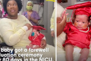 生まれた体重わずか1Kg！80日間をNICUで過ごし、ついにNICU「卒業式」を迎える赤ちゃんに、こっちまで涙腺が緩んじゃう