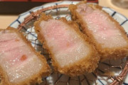 X民「断面ピンクのシャトーブリアン豚カツ美味い美味い！」→翌日・・・