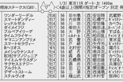 1/31(日) 第35回根岸ステークス(GIII) Part1　その2