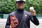 高校時代バレー部・異色の148キロ左腕がプロ野球志望届
