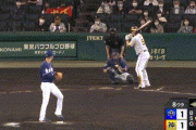 【阪神】8回裏 太陽神サンズ！勝ち越しソロホームラン！！！！！