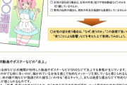 フェミ団体「萌えキャラは」「民間のテレビも対象」→問い合わせを受け削除