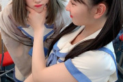 【SKE48】末永桜花と水野愛理の2ショットかわいい！