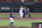 【広島対中日19回戦】広島、延長１１回に代打・松山がサヨナラタイムリー！！！！！！！！！！！！！！！！！！！！！