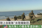 陸上自衛隊の「水陸機動団」かっこいいな！