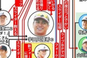 【画像】待望の侍ジャパン最新相関図発表される