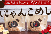【画像あり】ローソンの「にゃんこめし 梅/チーズ」がガチで美味かったんだがｗｗｗｗｗｗ