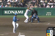 【阪神】オープン戦4回裏 小幡竜平が勝ち越しタイムリーヒット
