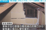 「隣の部屋にかわいい女性がいると聞き」アパートの屋根裏に侵入、仕切りの壁を壊し天井からのぞき 43歳男を逮捕