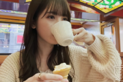 【乃木坂46】筒井あやめさん、なんかぼーっと一点を見つめてコーヒーを飲んでるのがシンプルに可愛い。
