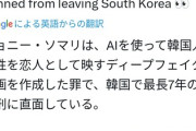 【朗報】迷惑系YouTuberのジョニーソマリ、韓国で懲役17年か