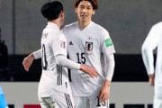 【日本代表】初ハットのFW大迫勇也「チームメイトに感謝」、W杯出場に向けて「戦えるチームになりたい」
