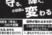 【ひとり１０万円給付】の公約で当選した小田原市長が大炎上「市民が勝手に誤解しただけ、１０万円は市が支給するものではない」れいわ山本太郎「・・・」