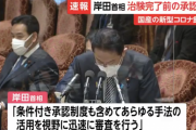 岸田首相 治験完了前の承認検討　国産の新型コロナ飲み薬