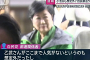 【激怒】小池百合子さんブチギレ「え待って！？乙武ってこんなに人気ないの？聞いてない！！」
