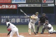【GIF】昨日の佐藤輝明のホームランwwww