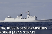 海外「心配はない！」vs.「徴兵に備えるぞ…」中国・ロシア艦艇が共同訓練で津軽海峡を通過