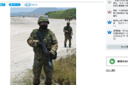 琉球新報｢自衛隊員が銃を持ってPAC3を警備。市民から怒りの声が上がっていました｣