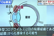 【衝撃】コロナウイルスは眼球から侵入　視力を悪化することも…
