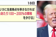 トランプ「日本車の関税を引き上げる！」日本の保守「うおおおおおお！トランプ支持！」