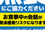 【画像】『黙食』（もくしょく）ガチで流行り始める