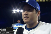 【画像】大谷翔平さん、ゲームかアニメみたいな活躍をする