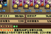【パズドラ】エリス林檎を付けすぎると火力低下！やっぱりデメリットはデメリットだった