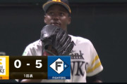 SBモイネロまさかの大炎上　日ハム相手に初回5失点