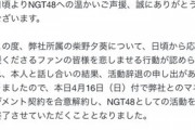 ワイの推しとるアイドルのメンバーが活動辞退したんやが