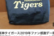 【悲報】阪神ファン感謝祭で先頭の家族5人組が福袋を50袋買い占めファン絶望