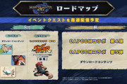 【画像】モンハンライズ、全てを過去にする神ロードマップ公開