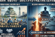 【速報】「外国人材なくして成り立たず」　三菱UFJ顧問「移民を10～15％入れないと日本の成長はない」