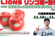 【朗報】西武ファン感に外崎りんご園が復活！