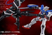 HGガンダムエクシア、流石に可動が厳しい