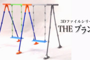あの「ブランコ」がガチャフィギュアになった！「3Dファイルシリーズ THEブランコ」