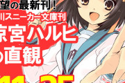 『涼宮ハルヒ』シリーズ、9年半ぶりの最新作『涼宮ハルヒの直観』が11月25日に発売決定！