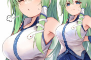 東方緑髪キャラ最胸候補を連れてきたよ