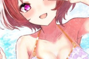 【ウマ娘】真夏の海に咲くサクラとはまた乙な水着ローレル