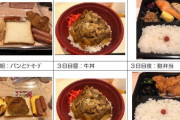 【画像】コロナ隔離病棟の弁当(一食1500円)が酷すぎる…?