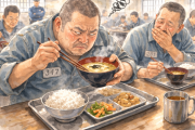 懲役1年喰らった人が味噌汁飲めなくなってたな