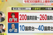 中道改革連合の小選挙区　１０議席台予想が出る←あまりにも見たい未来で草　お前ら絶対に選挙行くぞ！！！