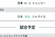 サッカー日本代表、直近3試合で27得点0失点！！