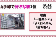 【悲報】JKが好きな山手線駅1位「渋谷」、2位「新大久保」嫌いな駅1位は新橋「おじさんが多そう」
