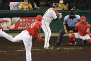 阪神　ボーアが代打登場で甲子園大盛り上がり　四球で好機拡大もサンズが倒れ追い上げならず