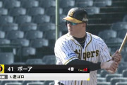 阪神ボーア 打率.000(7-0)0本0打点4三振OPS.125←こいつｗ