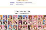【デレステ】グループBの全ユーザーから投票されるアイドルって誰